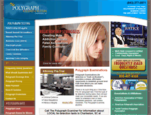 Tablet Screenshot of charleston.thepolygraphexaminer.com